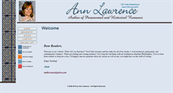 Desktop Screenshot of annlawrence.com