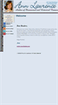 Mobile Screenshot of annlawrence.com